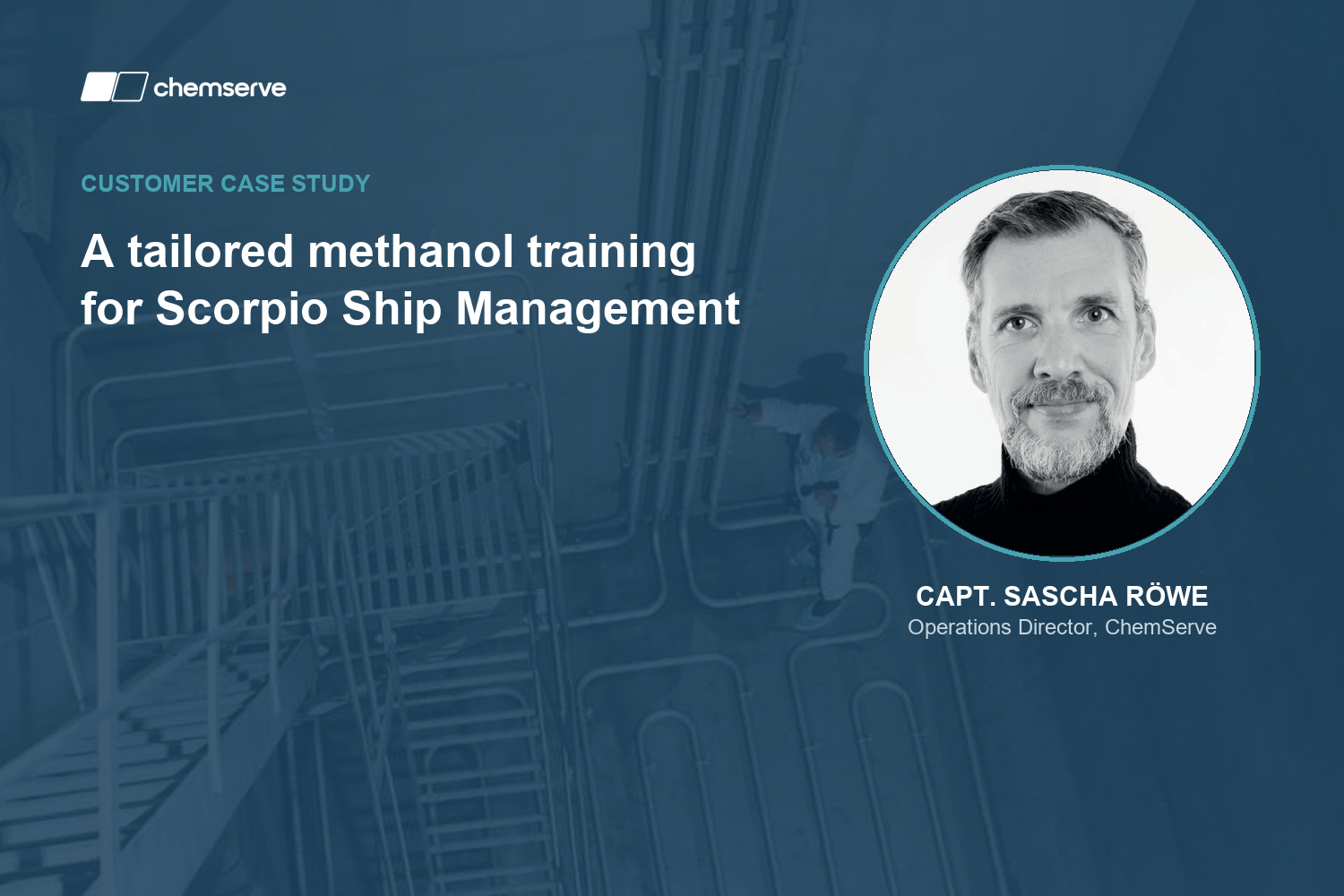 Cover of the Scorpio Ship Management methanol training case study